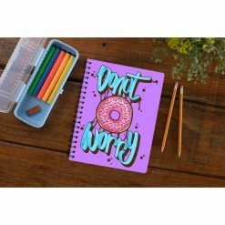 The Banyan Tee Notebooks Notebook - Donut Worry