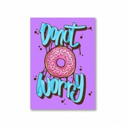 The Banyan Tee Posters Poster - Donut Worry
