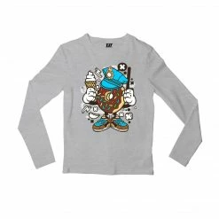 The Banyan Tee Full Sleeves T-shirt - Doughnut Policeman