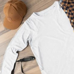 The Banyan Tee Full Sleeves T-shirt - Ecru Melange Graphic Junkies