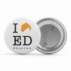 The Banyan Tee Ed Sheeran Badge - I Love Ed Sheeran Badges