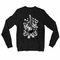 The Banyan Tee Sweatshirt - Electric Guitar Cartoon