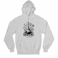 The Banyan Tee Hoodie - Electric Guitar Cartoon