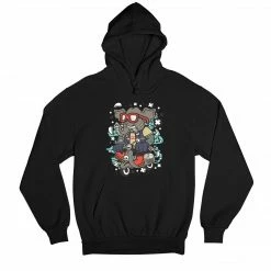 The Banyan Tee Hoodie - Elephant Scooterist Hoodies