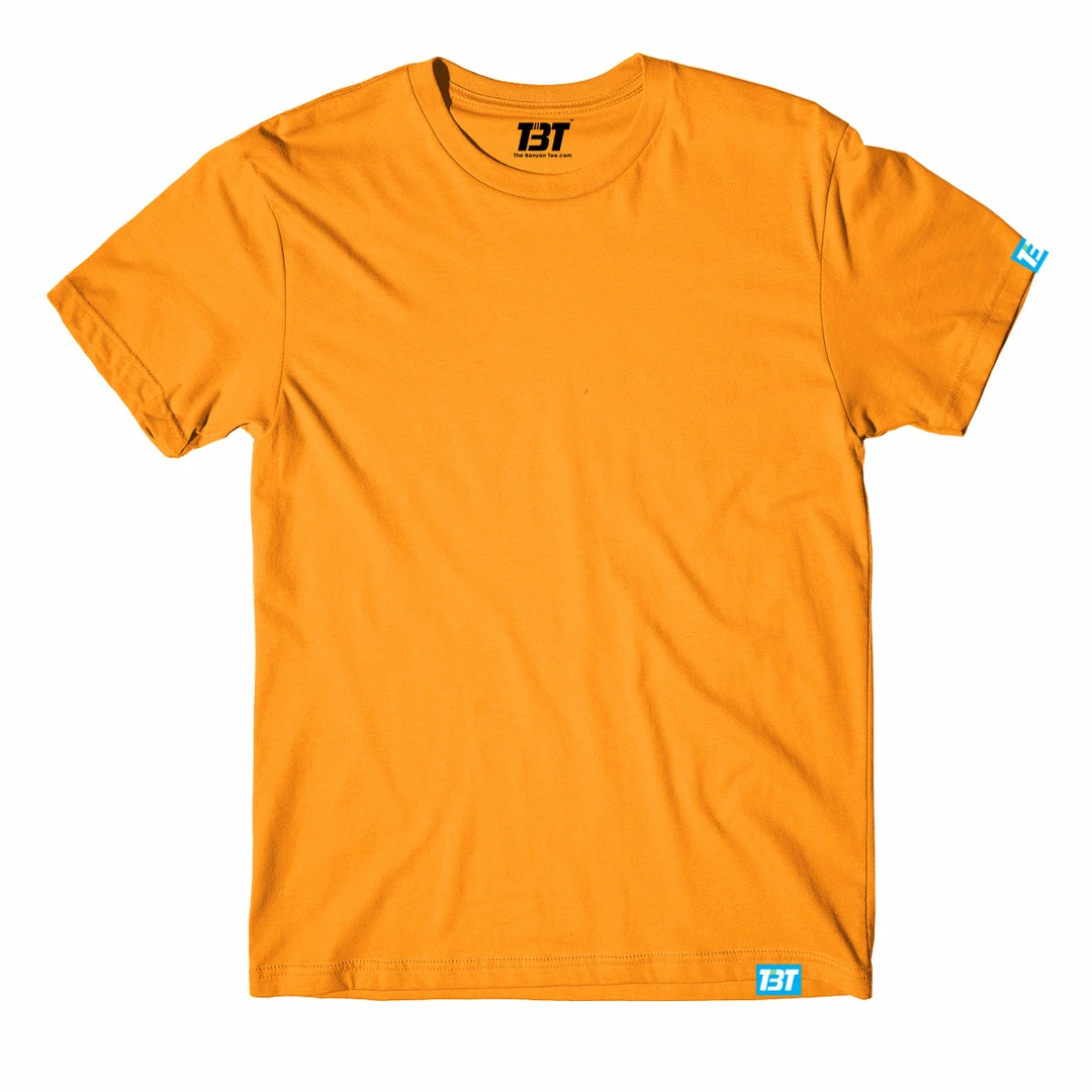 The Banyan Tee Plain T-shirt - Orange Graphic Junkies 2 The Banyan Tee Plain T-shirt - Orange Graphic Junkies