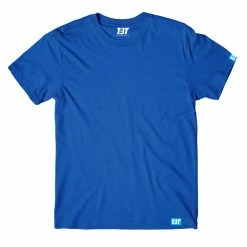 The Banyan Tee Graphic Junkies Plain T-shirt - Royal Blue