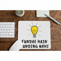 The Banyan Tee Mousepads Mouse Pad - Fundae Hain, Funding Nahi