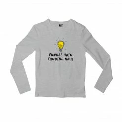 The Banyan Tee Full Sleeves T-shirt - Fundae Hain, Funding Nahi