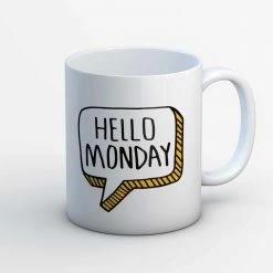 The Banyan Tee Mugs Coffee Mug - Hello Monday