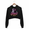 The Banyan Tee Crop Hoodies Printed Crop Hoodie - Groovy