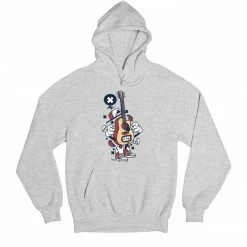 The Banyan Tee Hoodie - Guitar Cartoon