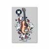 The Banyan Tee Poster - Guitar Cartoon Posters