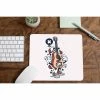 The Banyan Tee Mouse Pad - Guitar Cartoon