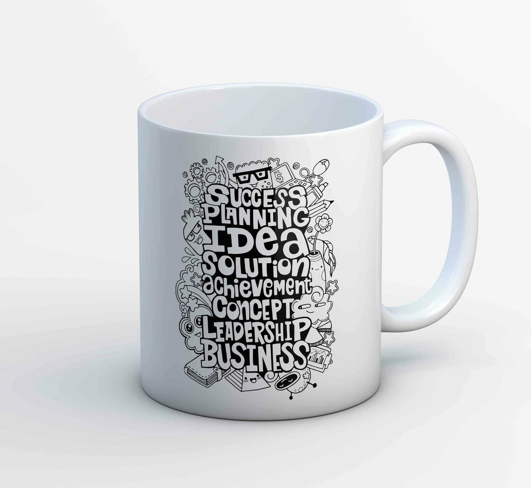 The Banyan Tee Mugs Coffee Mug - Startup Doodle 1 The Banyan Tee Mugs Coffee Mug - Startup Doodle