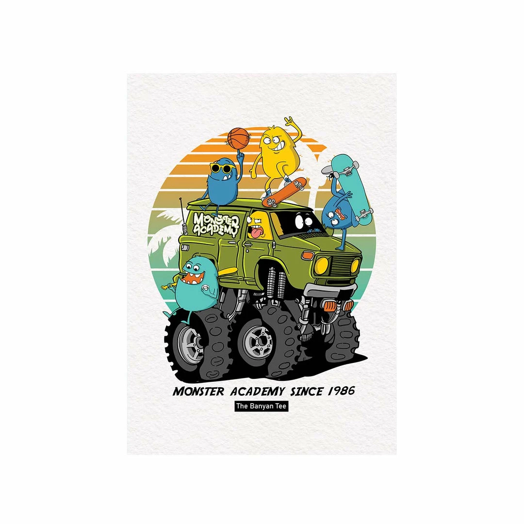 The Banyan Tee Posters Poster - Monster Academy 1 The Banyan Tee Posters Poster - Monster Academy