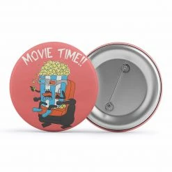 The Banyan Tee Badges Badge - Movie Time