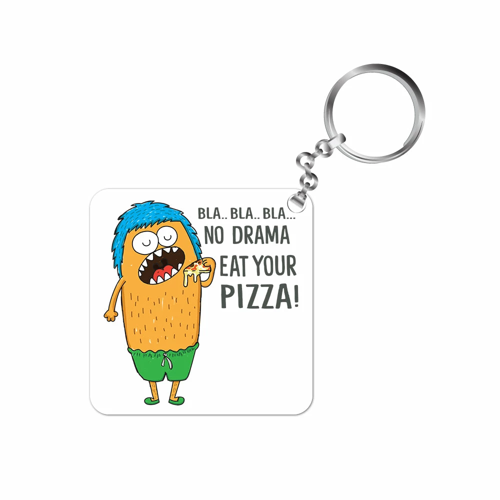 The Banyan Tee Keychain - Eat Your Pizza 1 The Banyan Tee Keychain - Eat Your Pizza