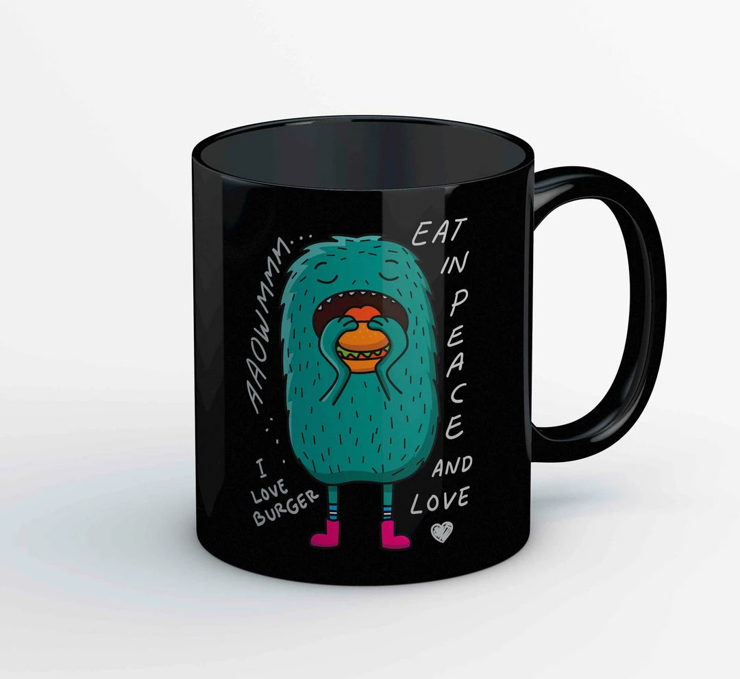 The Banyan Tee Mugs Coffee Mug - Eat In Peace 1 The Banyan Tee Mugs Coffee Mug - Eat In Peace