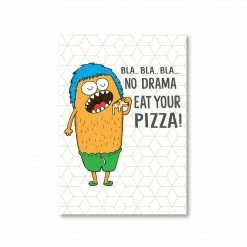 The Banyan Tee Poster - Eat Your Pizza