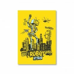 The Banyan Tee Poster - Robot Attack Posters