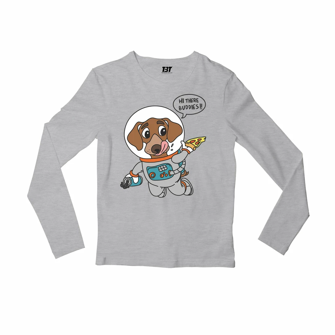 The Banyan Tee Full Sleeves T-shirt - Space Dog 1 The Banyan Tee Full Sleeves T-shirt - Space Dog