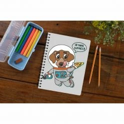 The Banyan Tee Notebook - Space Dog