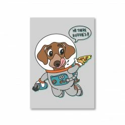 The Banyan Tee Poster - Space Dog Posters