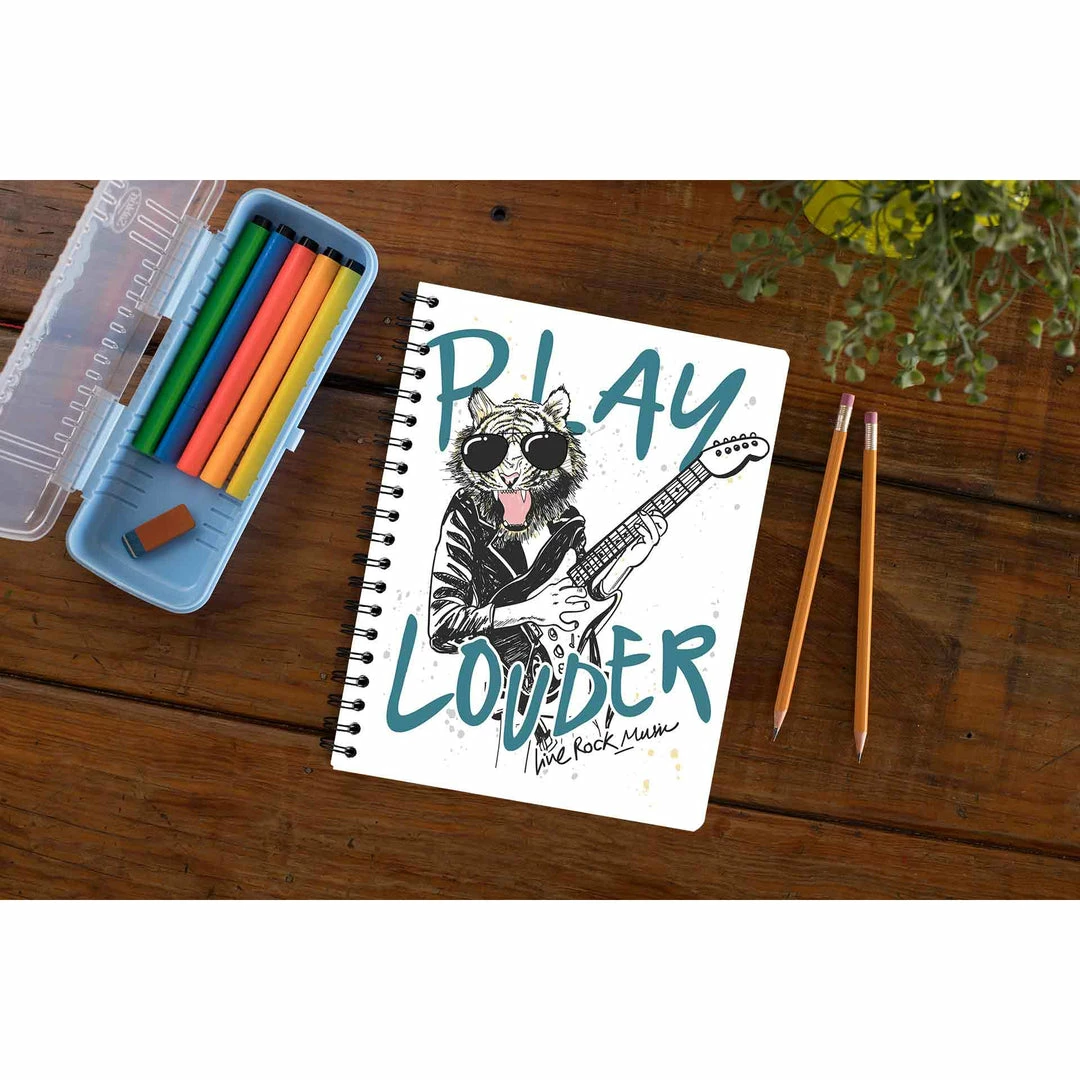 The Banyan Tee Notebook - Play Louder 1 The Banyan Tee Notebook - Play Louder
