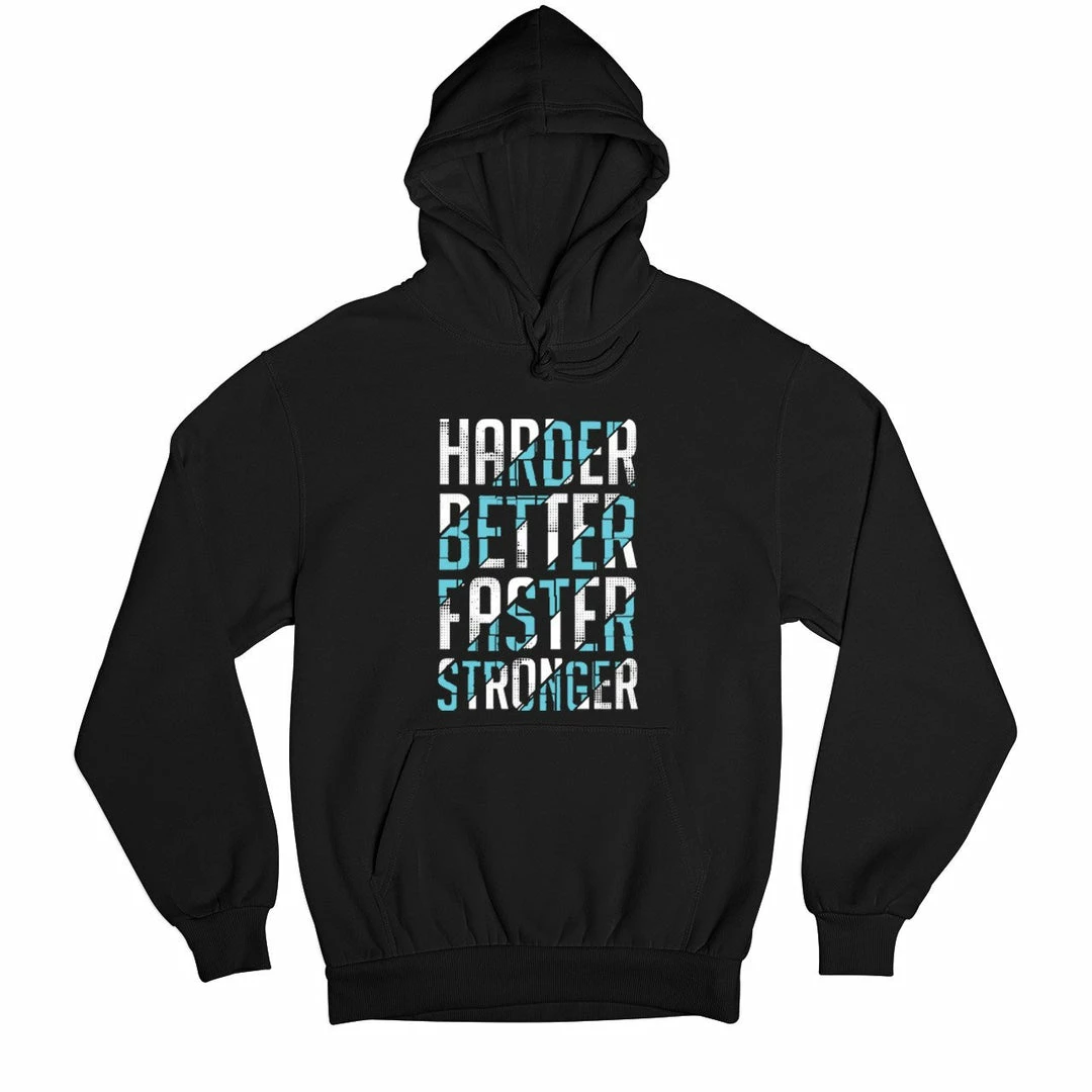 The Banyan Tee Hoodie - Harder, Better, Faster, Stronger Hoodies 1 The Banyan Tee Hoodie - Harder, Better, Faster, Stronger Hoodies