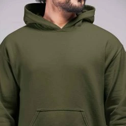 The Banyan Tee Olive Green Hoodie