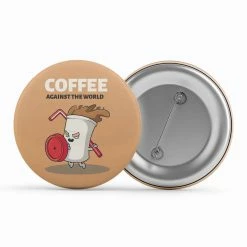 The Banyan Tee Badge - Coffee Against The World Badges