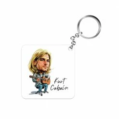 The Banyan Tee Nirvana Keychain - Kurt Cobain