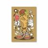 The Banyan Tee Posters Poster - Kebab Cartoon Character