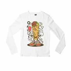 The Banyan Tee Full Sleeves T-shirt - Kebab Cartoon