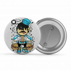The Banyan Tee Badges Badge - Hungry Kid