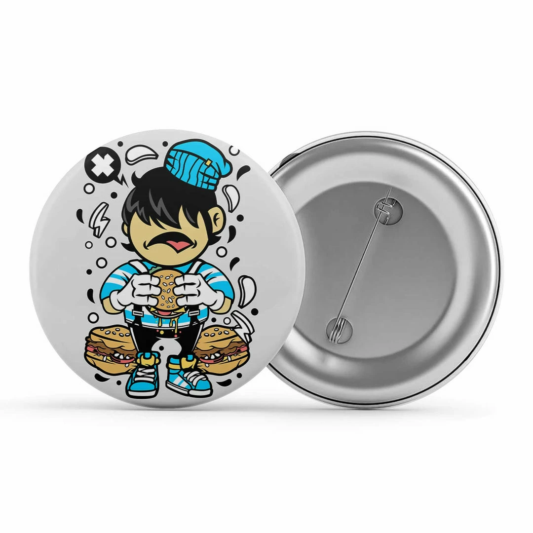 The Banyan Tee Badges Badge - Hungry Kid 1 The Banyan Tee Badges Badge - Hungry Kid