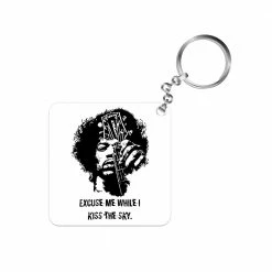 The Banyan Tee Keychains Jimi Hendrix Keychain