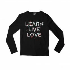 The Banyan Tee Full Sleeves T-shirt - Learn, Live, Love