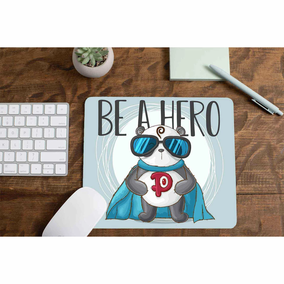The Banyan Tee Mouse Pad - Be A Hero 1 The Banyan Tee Mouse Pad - Be A Hero