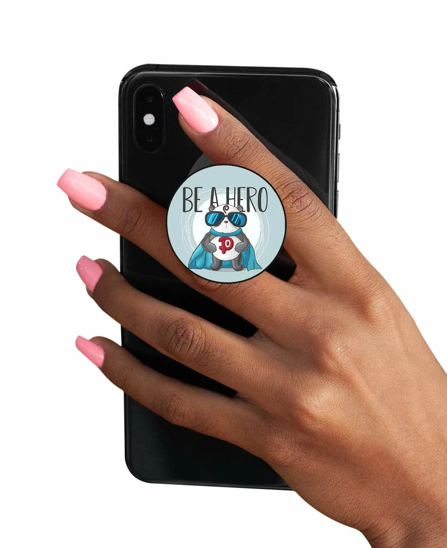 The Banyan Tee Pop Sockets Pop Socket - Be A Hero 1 The Banyan Tee Pop Sockets Pop Socket - Be A Hero
