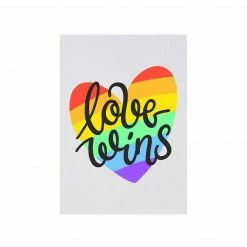 The Banyan Tee Pride Poster - Love Wins