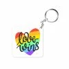 The Banyan Tee Pride Keychain - Love Wins