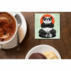 The Banyan Tee Coaster - Fighter Panda