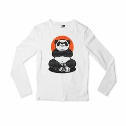 The Banyan Tee Full Sleeves T-shirt - Fighter Panda