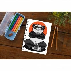 The Banyan Tee Notebook - Fighter Panda Notebooks