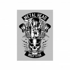 The Banyan Tee Posters Poster - Metal Head