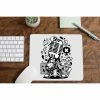 The Banyan Tee Mouse Pad - Microphone Cartoon