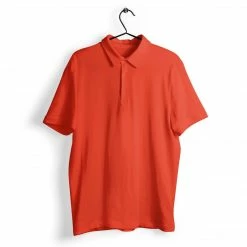 The Banyan Tee Brick Red Polo T-shirt