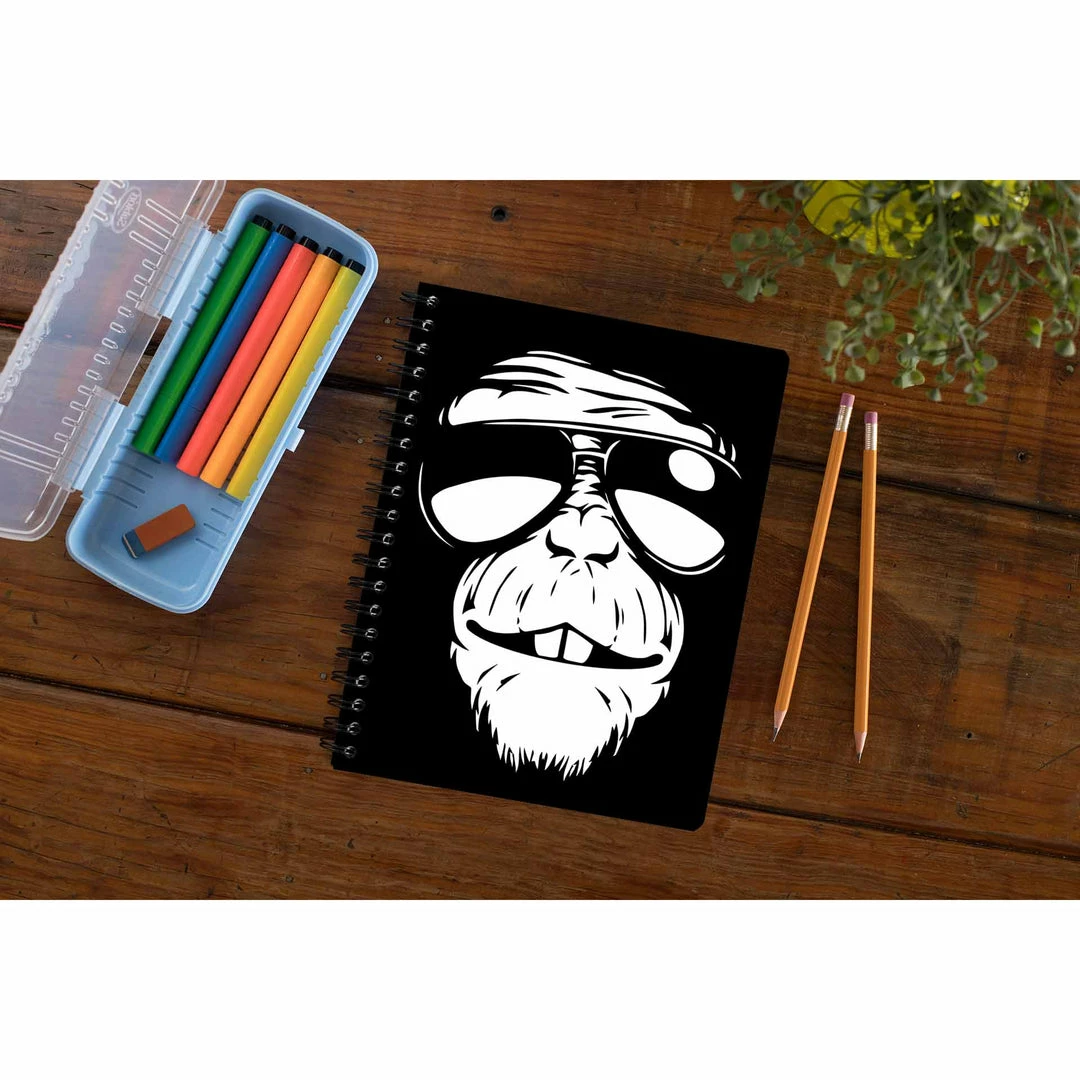 The Banyan Tee Notebook - Cool Chimp 1 The Banyan Tee Notebook - Cool Chimp