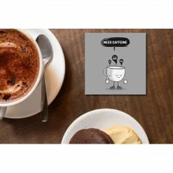 The Banyan Tee Coaster - Need Caffeine Coasters